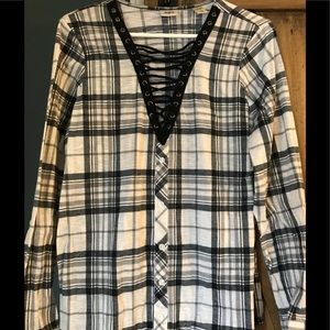 Daytrip Lace-Up Shirt